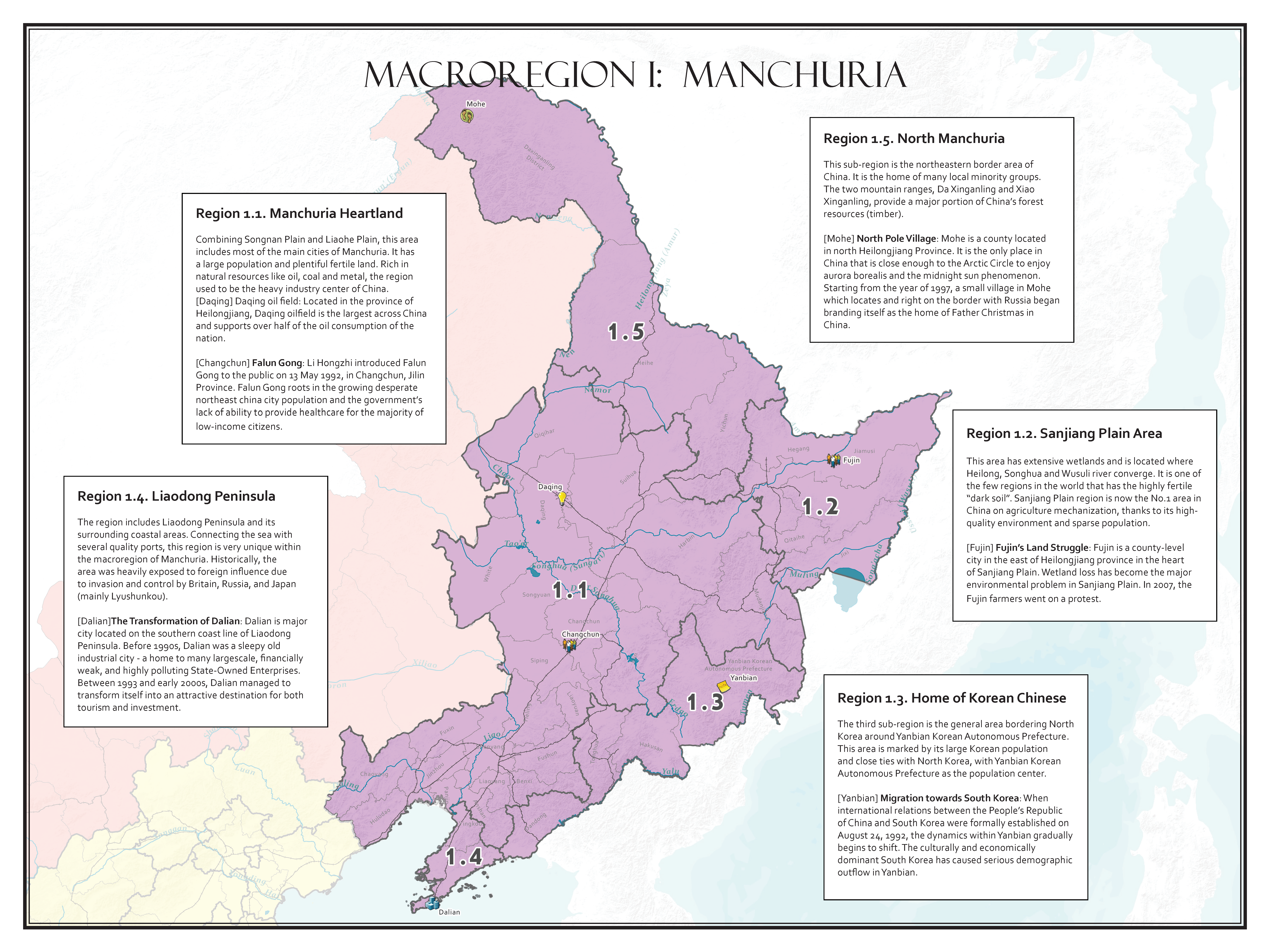 manchurian plains map