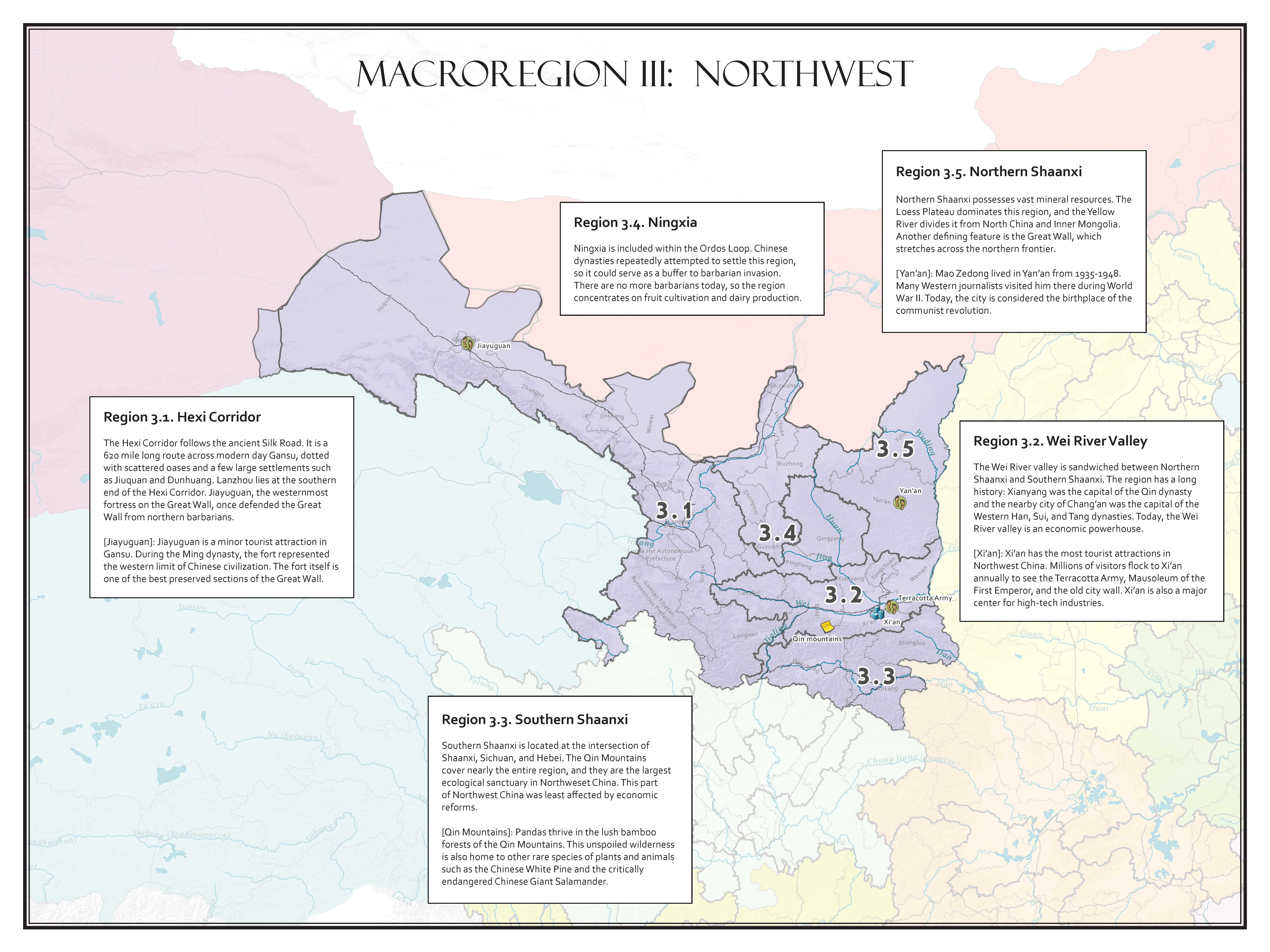 Macroregion III: Northwest