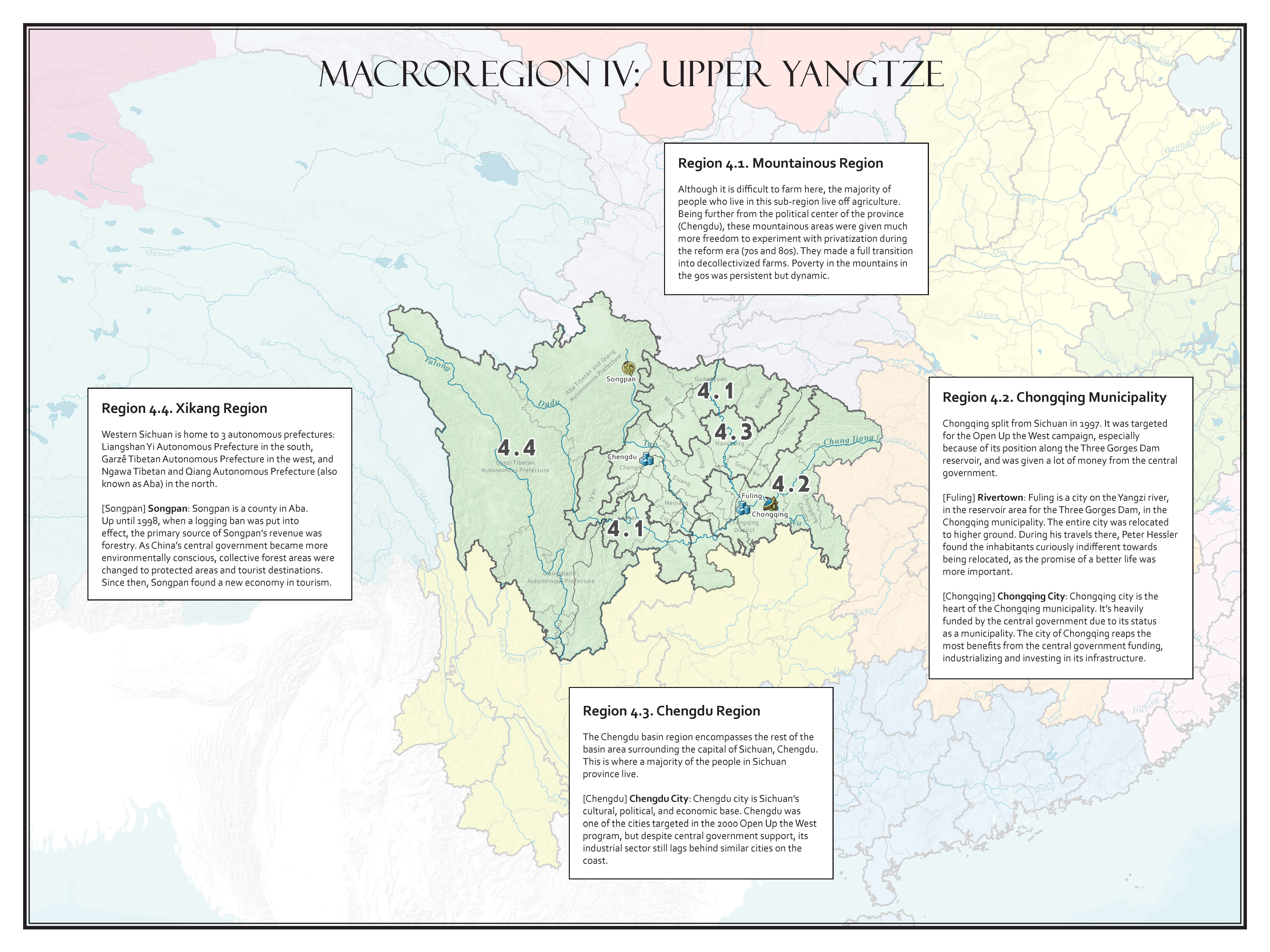 Macroregion IV: Upper Yangtze