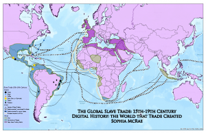 The Global Slave Trade 15th-19th Century – Mapping History